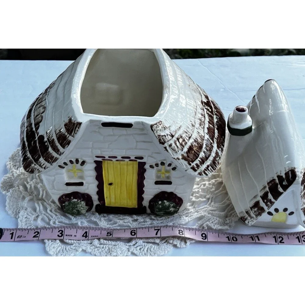 Sierra Vista California Pottery Cottage Cookie Jar Vintage 1953